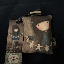 Santoro Gorjuss Padded Keyring I Found My Family In A Book Keychain 