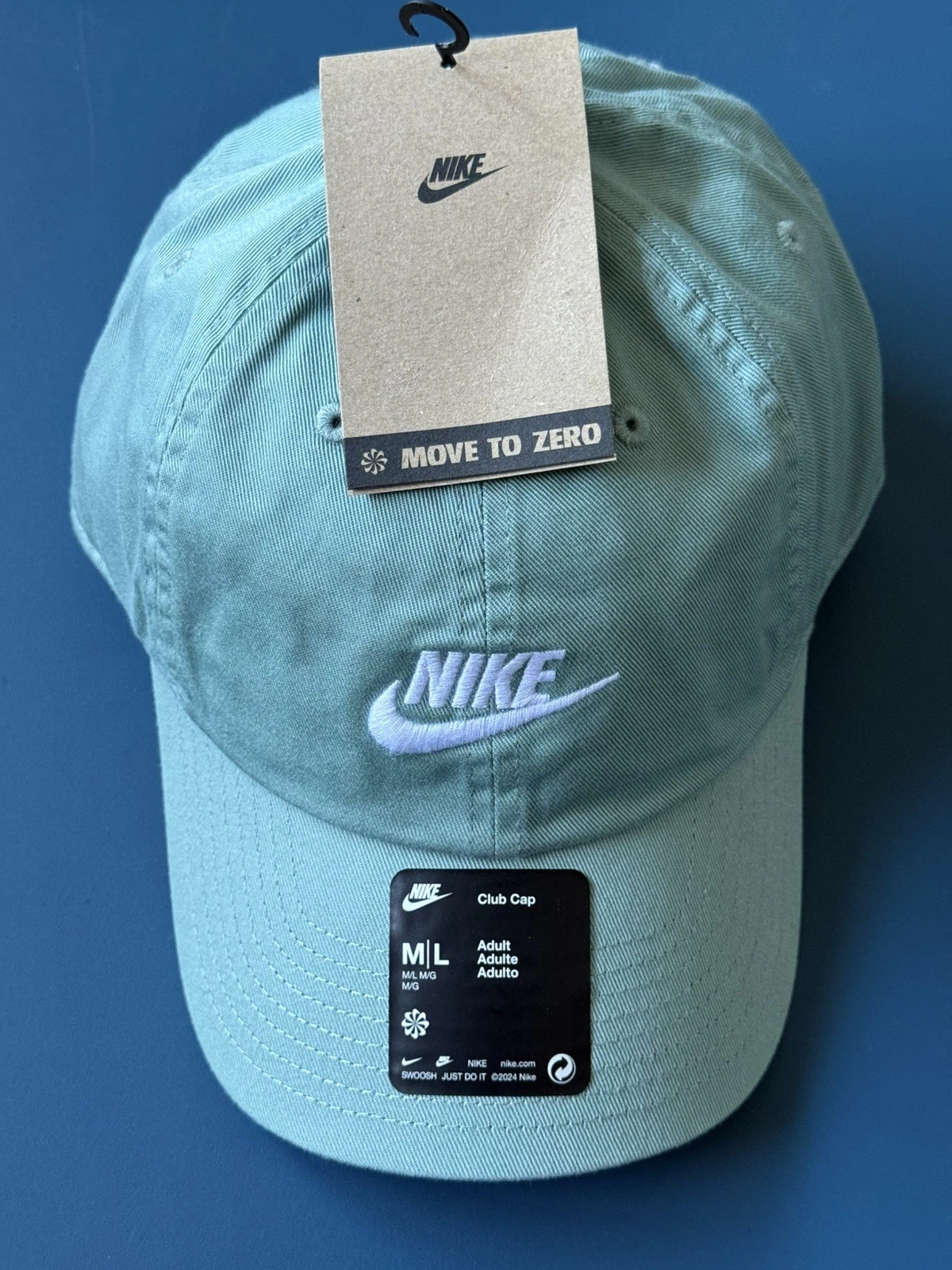 Nike Club Unstructured Futura Wash Cap Adult Unisex Size M / L FB5368-017 NWT