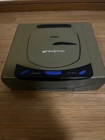 Sega Saturn HST-0004 Console Set Gray with BOX controller JP Part 2