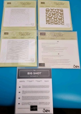 Sizzix Big Shot Dies Textured Framelits Thinlits Konvolut Restposten Luftballons 