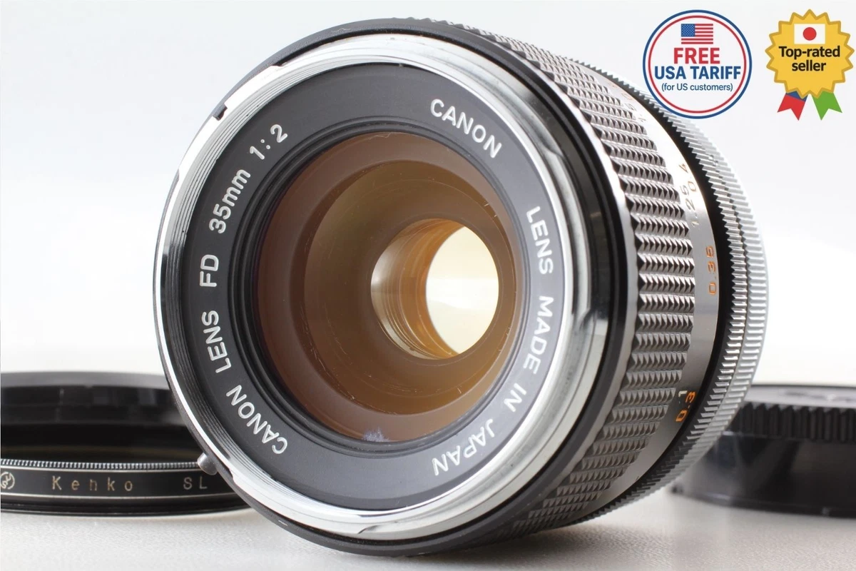 Preços baixos em Lentes de câmera Canon FD 35mm f/2 | eBay