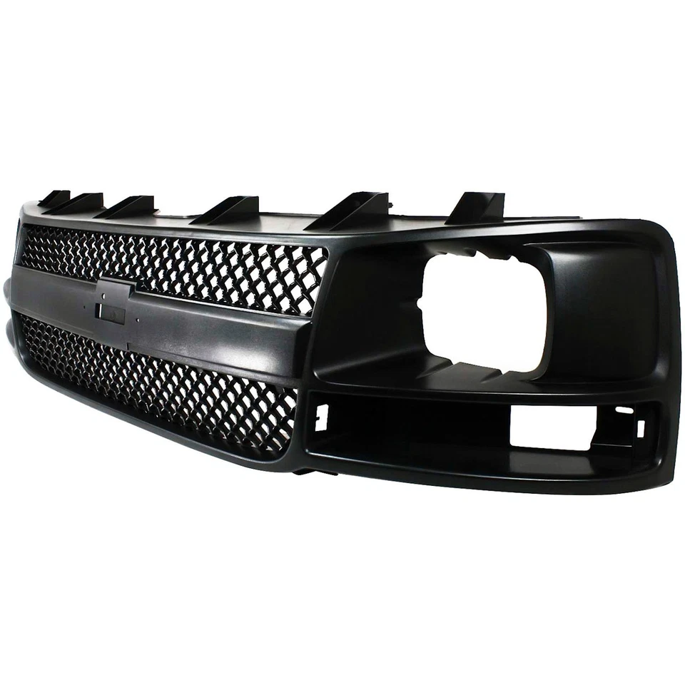 Grille Assembly For 2003-2017 Chevrolet Express 2500 3500 Black Plastic - Image 2 of 4