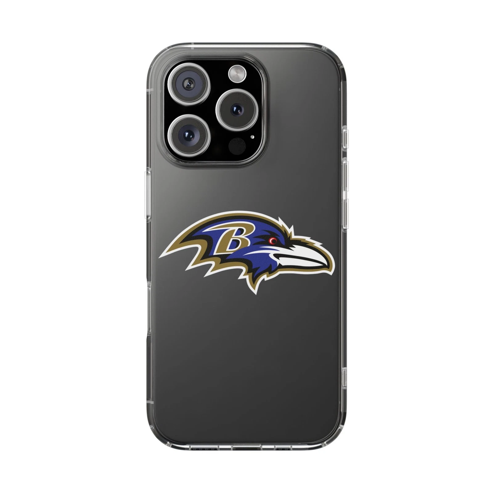 Baltimore Ravens Clear Phone Case for iPhone