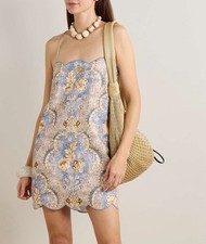 ZIMMERMANN Daylight linen mini dress $795 Size 1