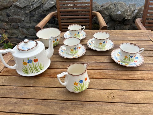 Vintage James Kent Ltd Porcelain 50 piece dining set - Picture 3 of 17
