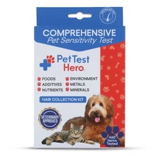 Pet Food & Environmental Sensitivity Hair Sample Testing Kit – Over 460 Items...