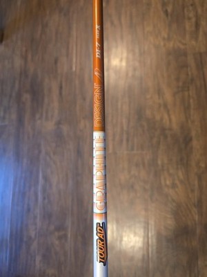 Graphite Design Tour AD DI-7  Flex- X Graphite Golf Shaft 0.335 Tip Orange/White