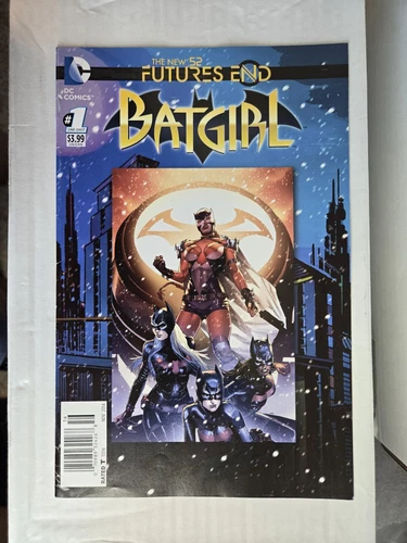 Batgirl Future's End #1 Newsstand 1:100 Rare 596 Copies 1st App Batgirl Tiffany