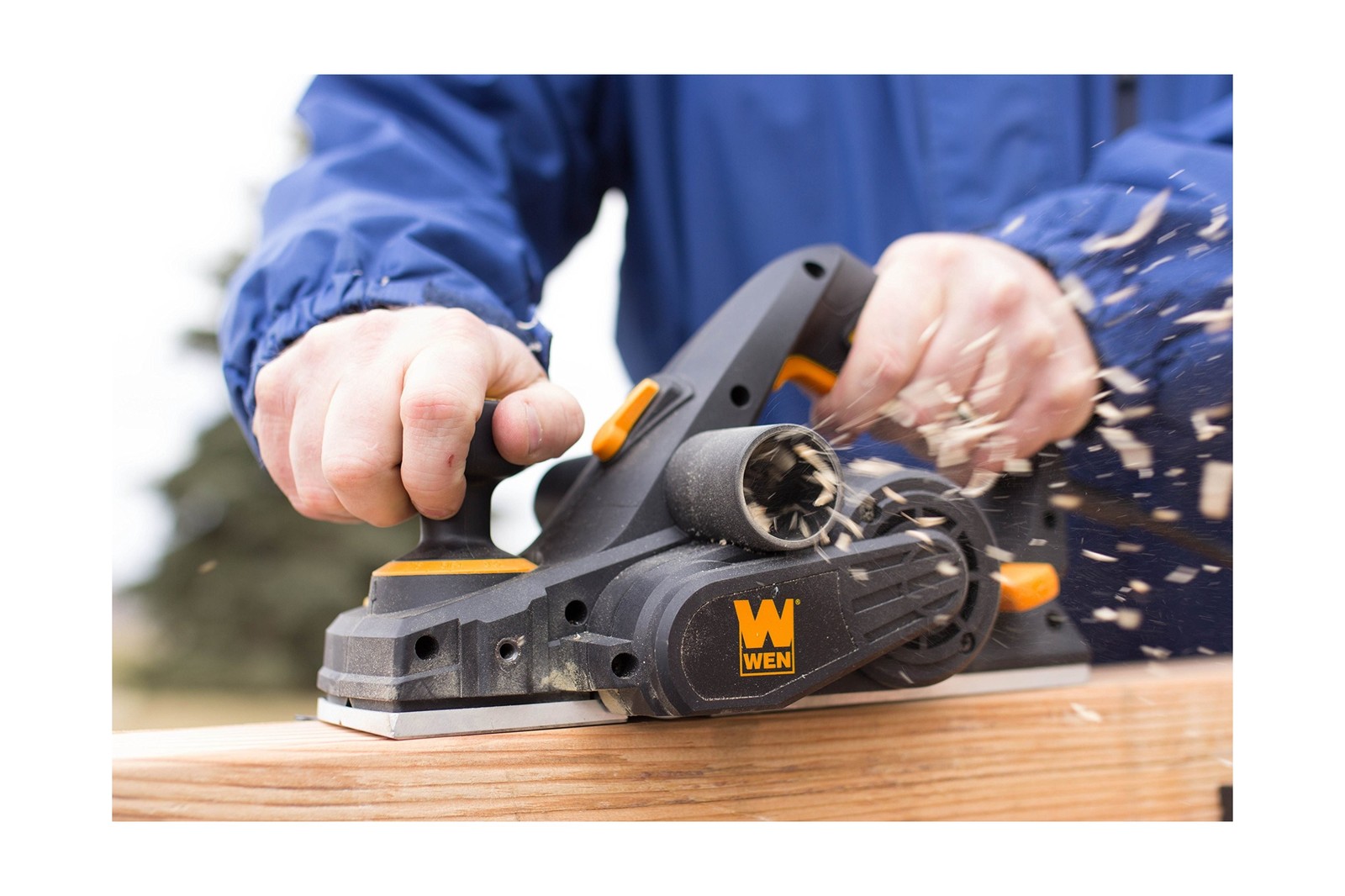 WEN 6530 6-Amp Electric Hand Planer, 3-1/4-Inch Corded Hand Planer