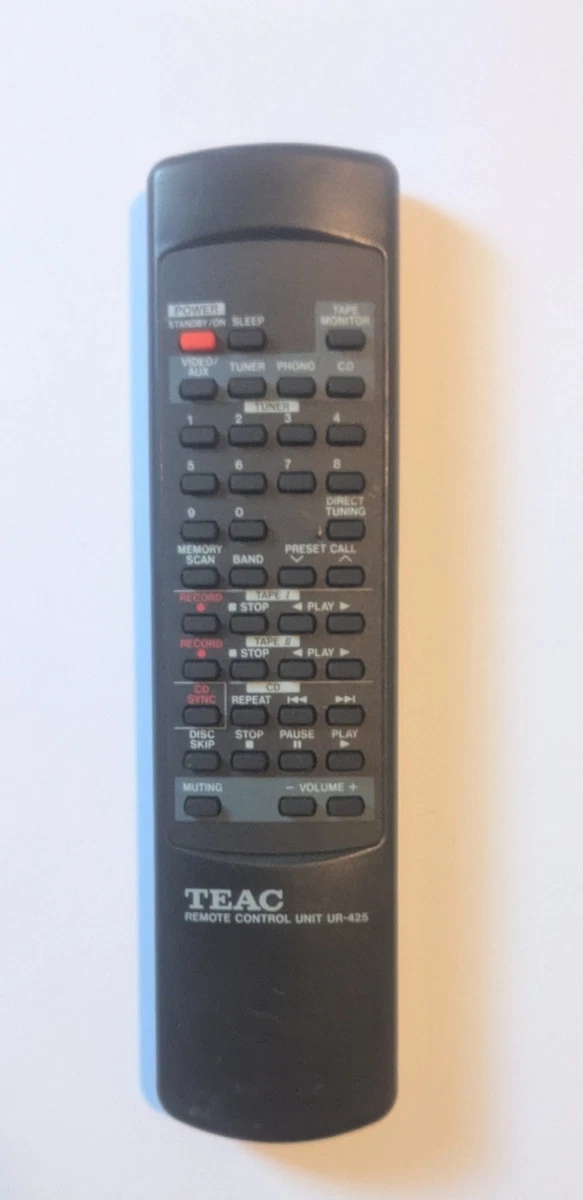 TEAC TV, Video and Home Audio Remote Controls for sale - eBay