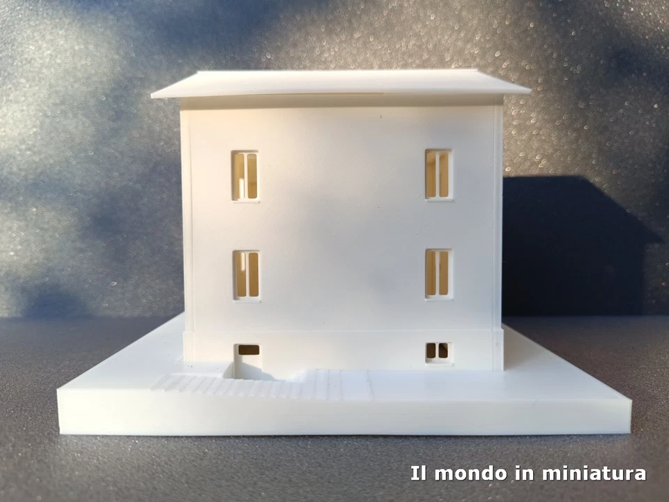 Casa a due piani quattro lati scala 1:87 - Immagine 4 di 4