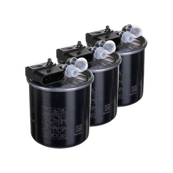 3X Kraftstofffilter Mahle Kl 914 FüR Mercedes-Benz Sprinter 3, Vito Mixto V-image
