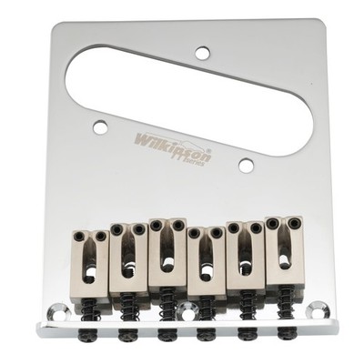 Wilkinson 52.5mm 2-1/16'' Modern Bridge 6 Saddles For Telecaster Tele TL Guitar