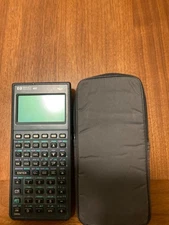 HP 48G Calculator and Case – For Parts or Repair - Hewlett Packard