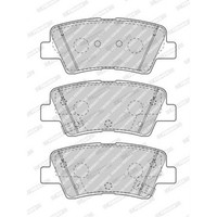 Ferodo BremsbeläGe Hinten FüR Kia Stonic Rio Iv Stufenheck Hyundai Accent