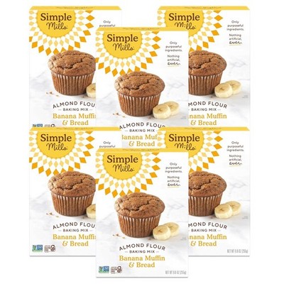 Simple Mills Almond Flour Banana Muffin Bread Mix Gluten Free