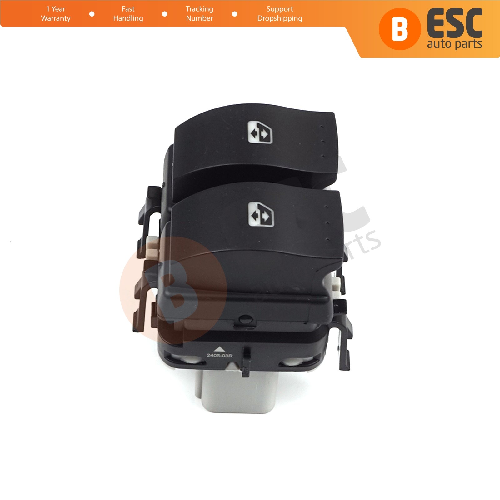 ESC BDP850 Window Control Switch 8200315042 for Renault Megane Scenic Laguna 2
