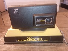 Vintage Kodak Disc 6000 Camera Outfit AD6R w/ Original Display Case UNTESTED