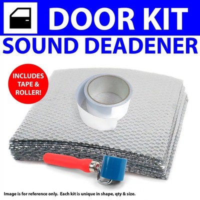 Heat & Sound Deadener Early Cars 1928 - 32 2Dr Kit + Seam Tape, Roller 4128Cm2