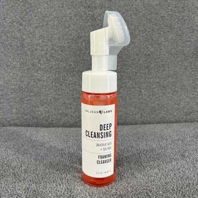 VALJEAN LABS DEEP CLEANSING Salicylic Acid + Tea Tree Foaming Cleanser 6 oz