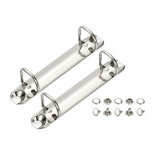 B7 2 Hole Ring Binder Mechanisms, 2 Set 0.79" D Ring Binder Planner, 20mm Silver