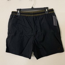 Vtg Givenchy Activewear Men  s Swim Shorts L Drawstring Inner Liner Pockets New