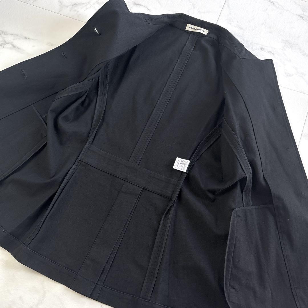 90s　ISSEY MIYAKE　 PERMANENTE　ロングジャケット 黒 90S Issey Miyake Permanente Long Jacket Black | eBay