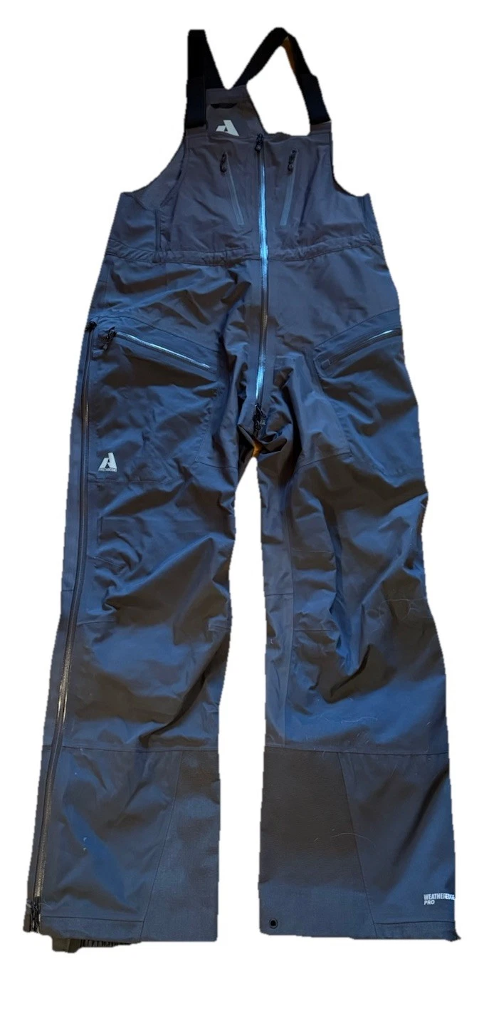 Eddie Bauer Whittaker First Ascent Mountaineering Recco Bibs Men’s L Gray
