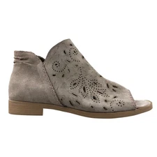 Coolway SPAIN Women's Size 39 Jasper Brown Leather Open Toe Low Heel Ankle Boots