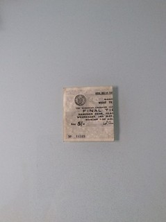 MATCH TICKET EUROPEAN CUP FINAL 18.05.1960 EINTRACHT V REAL MADRID HAMPDEN PARK