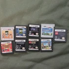 Nintendo DS Game Lot 9 Cartridges Ben 10, LEGO, Transformers