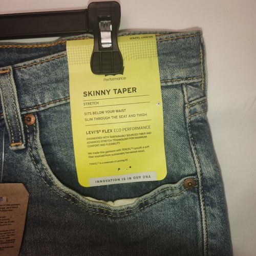 Levi's Skinny Taper Ripped/Paint Jeans - Herren 38X32 - Bild 5 von 13
