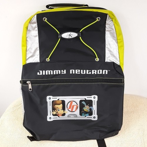 Jimmy NEUTRON Rucksack NEU Full Size Vinyl Buchtasche Neu mit Etikett Goddard Backpack LESEN