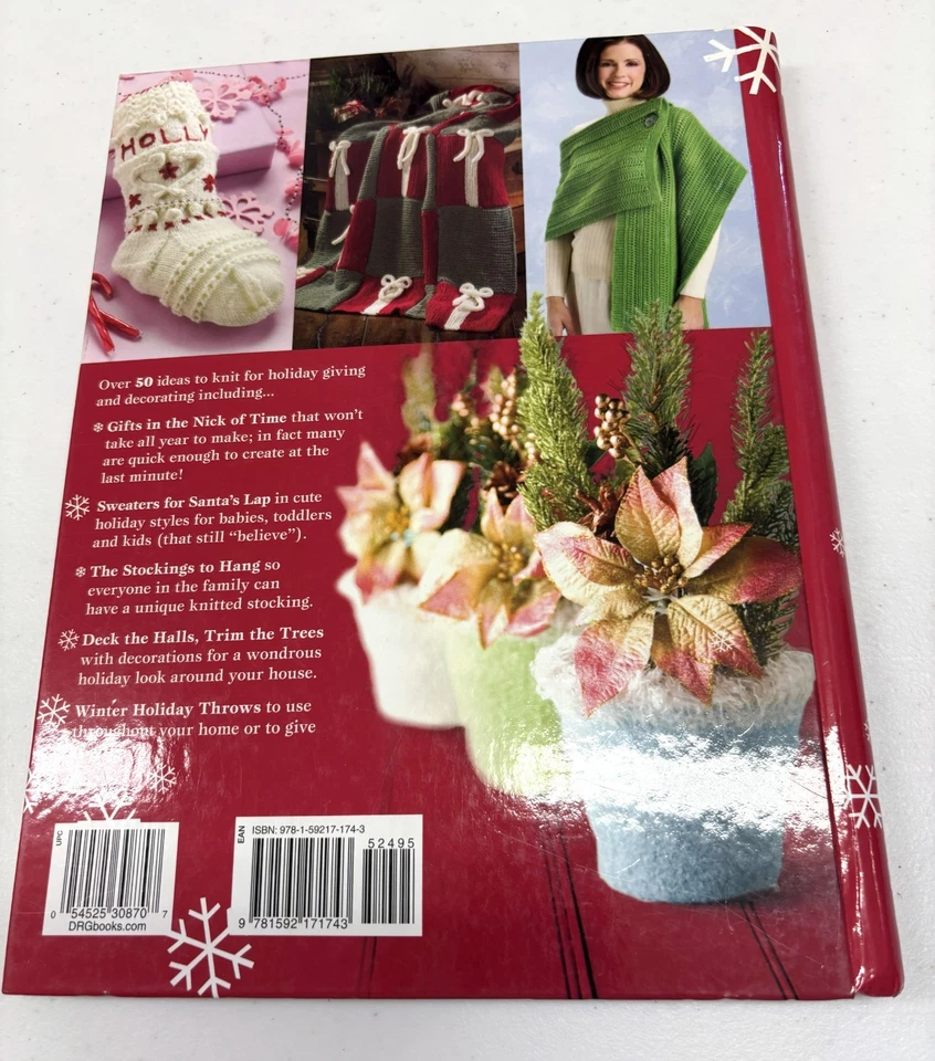 Knit Noel House Of White Birches 50 Patterns Knitting Book  Nice  Gift - Image 2 of 4