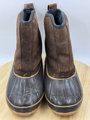 LaCrosse Winter Pull on Duck Boots Men\'s Size 8 Thinsulate Suede 424510 LaCrosse Winter Pull on Duck Boots Men main image 2