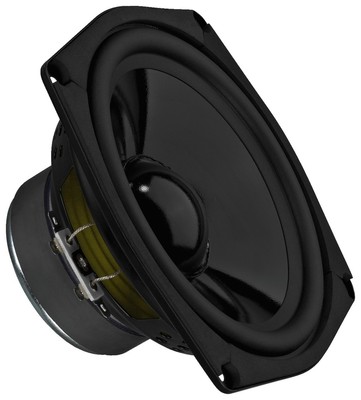 1x 16cm 160mm Lautsprecher Bass Tieftöner Monacor SPM-165/8 8 Ohm 6''