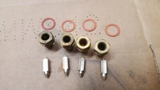 69-75 Honda CB750 K CB750K carburetor float needle valve ASSY x4 oem