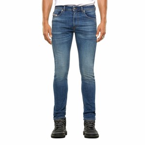 Diesel Thommer Stretch Light Blue Washed Denim Jeans 009DB | eBay