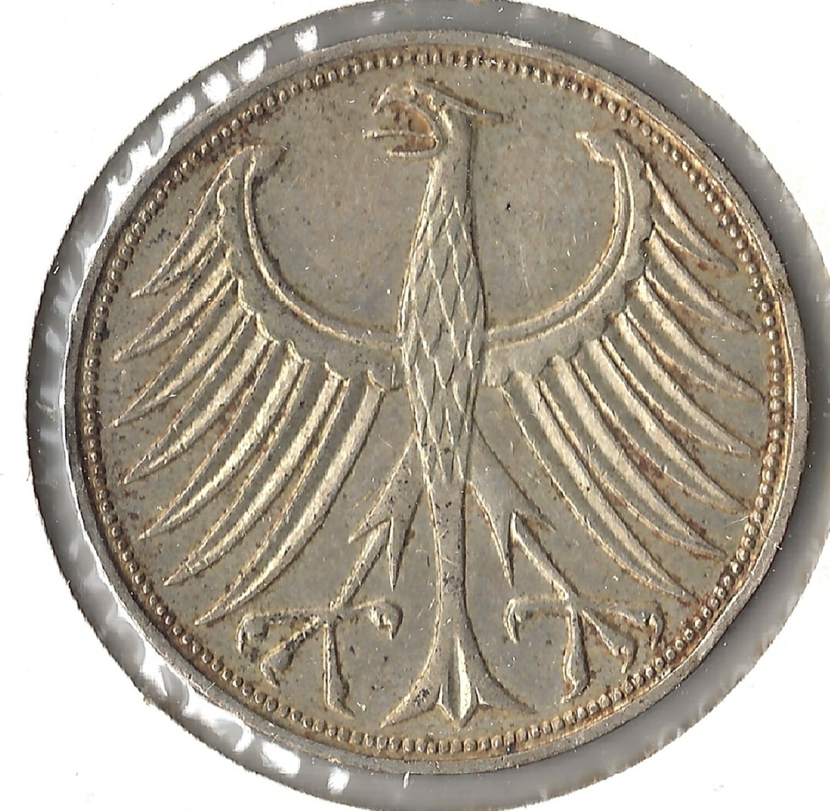 Coin Germany 5 Mark 1966 J KM112.1, silver | eBay