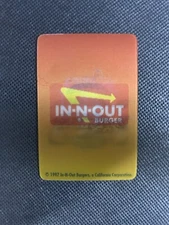 1997 Vintage In-N-Out Burger Motion Card
