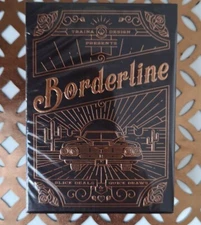 Borderline Playing Cards New & Sealed USPCC Art of Play Traina Design Rare Deck