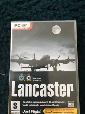 Lancaster: Add on FS 2004 PCDVD.