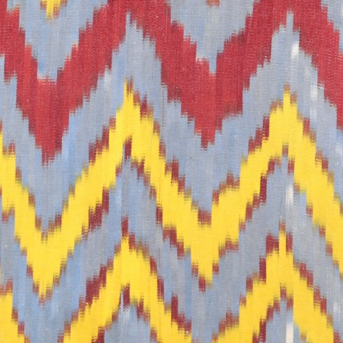 Ikat Pillow Cover Uzbek SET of 5 pcs 20.08" x 20.08" FREE Fast Shipment 07814 - Picture 9 of 11