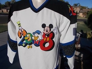 mickey mouse hockey jersey