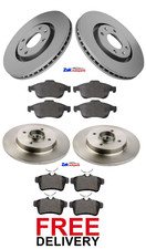 FOR PEUGEOT 5008 1.6 HDi VTi 2008-2016 FRONT & REAR BRAKE DISCS AND PADS SET NEW