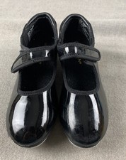 Weissman Black Tap Dance Shoes ,Girls Size 11cm