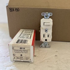 Pass & Seymour 691-W Combination Device