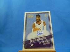 Jaylen Nowell Onyx Authenticated 2021-22 Autograph Auto