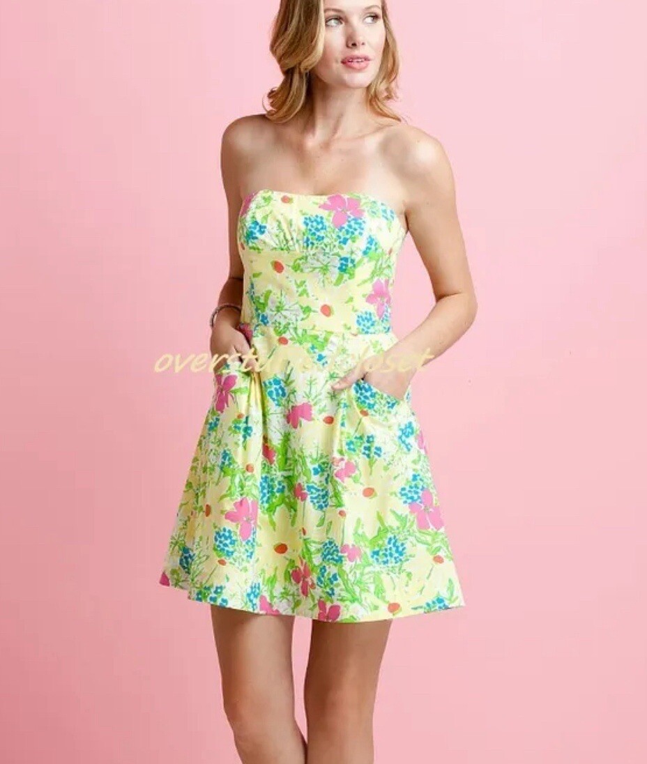 open back knee length dress Women's midi dress open back floral details main image 1