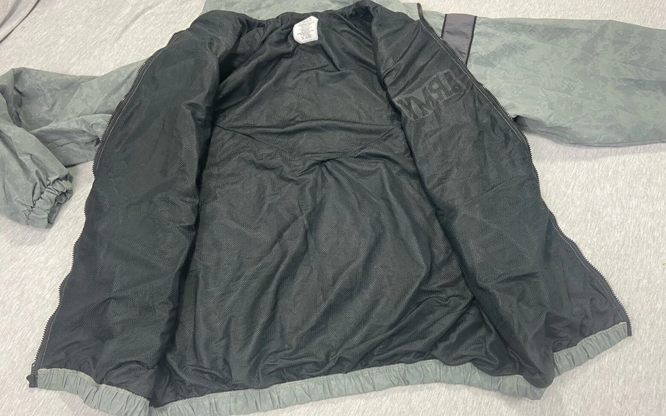 Армейская куртка IPFU мужская X большая длинная серая цифровая камуфляжная ветровка - Изображение 4 из 4